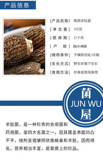 川藏高原特級羊肚菌干貨 源自凈土的自然饋贈，全國包郵的品質之選